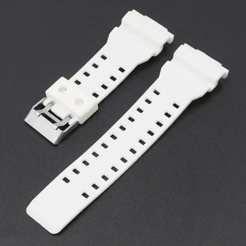 16mm Silicone Strap for Casio G-SHOCK GA-100/110/200 GD-100 GW-8900, TPU Band - STRAPS