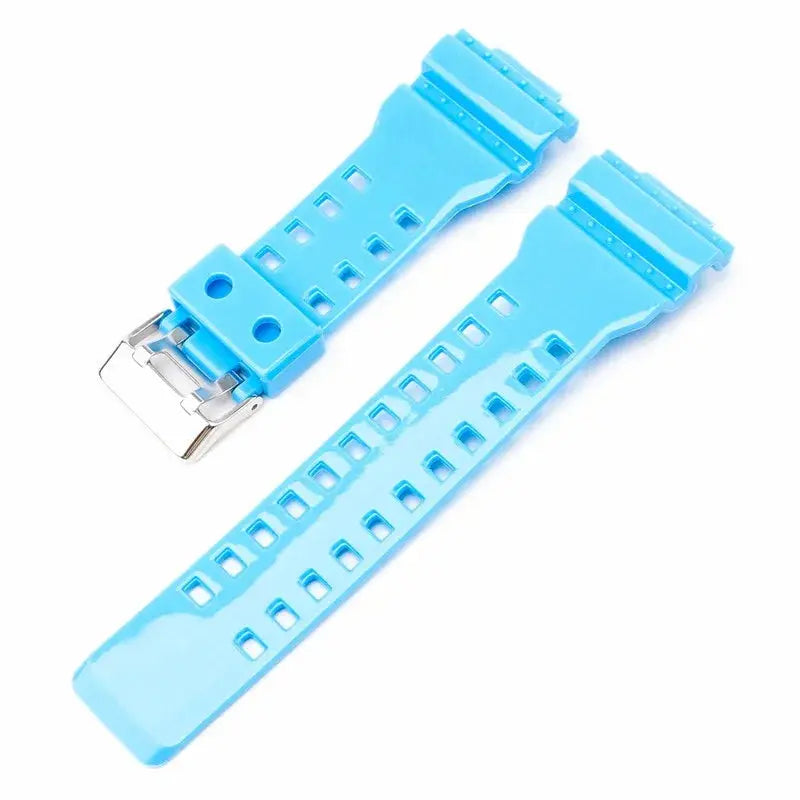 16mm Silicone Strap for Casio G-SHOCK GA-100/110/200 GD-100 GW-8900, TPU Band - STRAPS