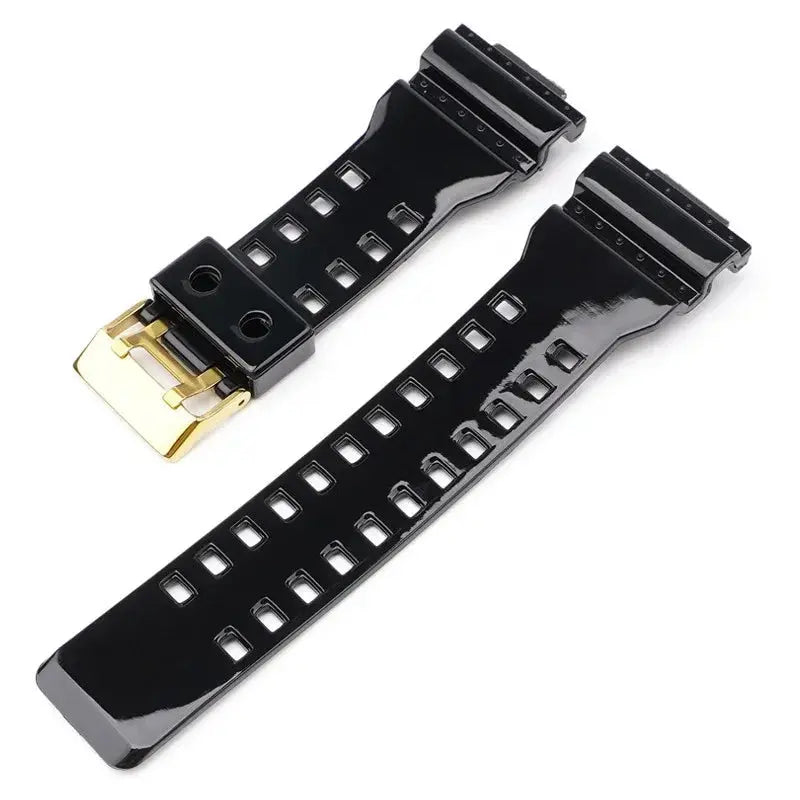 16mm Silicone Strap for Casio G-SHOCK GA-100/110/200 GD-100 GW-8900, TPU Band - STRAPS