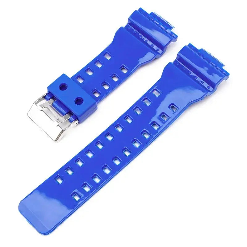 16mm Silicone Strap for Casio G-SHOCK GA-100/110/200 GD-100 GW-8900, TPU Band - STRAPS