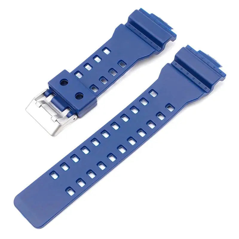 16mm Silicone Strap for Casio G-SHOCK GA-100/110/200 GD-100 GW-8900, TPU Band - STRAPS