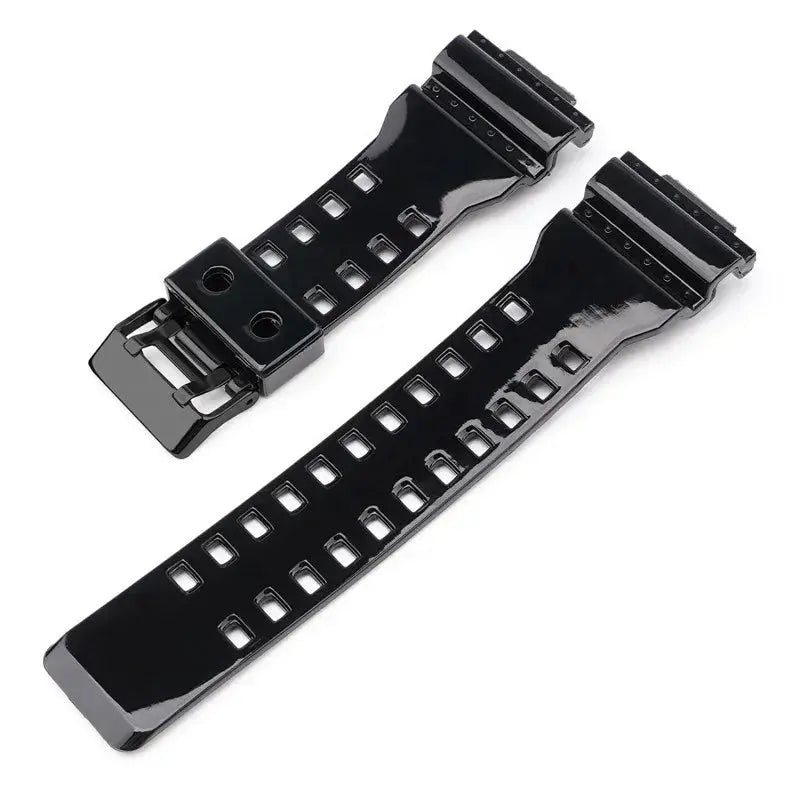 16mm Silicone Strap for Casio G-SHOCK GA-100/110/200 GD-100 GW-8900, TPU Band - STRAPS