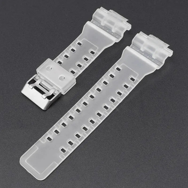 16mm Silicone Strap for Casio G-SHOCK GA-100/110/200 GD-100 GW-8900, TPU Band - STRAPS