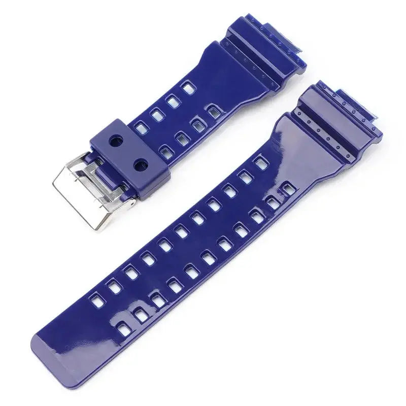 16mm Silicone Strap for Casio G-SHOCK GA-100/110/200 GD-100 GW-8900, TPU Band - STRAPS