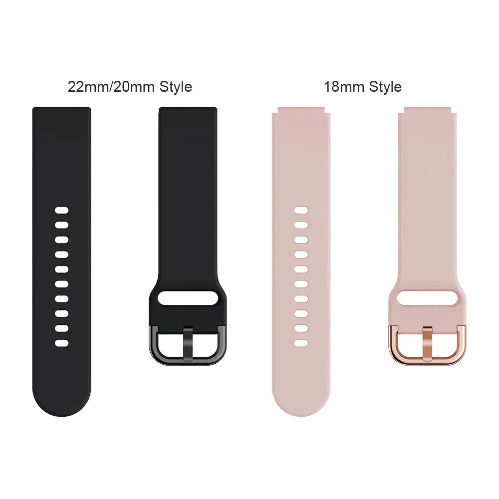 18mm/20mm Silicone Replacement Strap for Nokia Withings STEEL HR (36MM & 40MM) - STRAPS