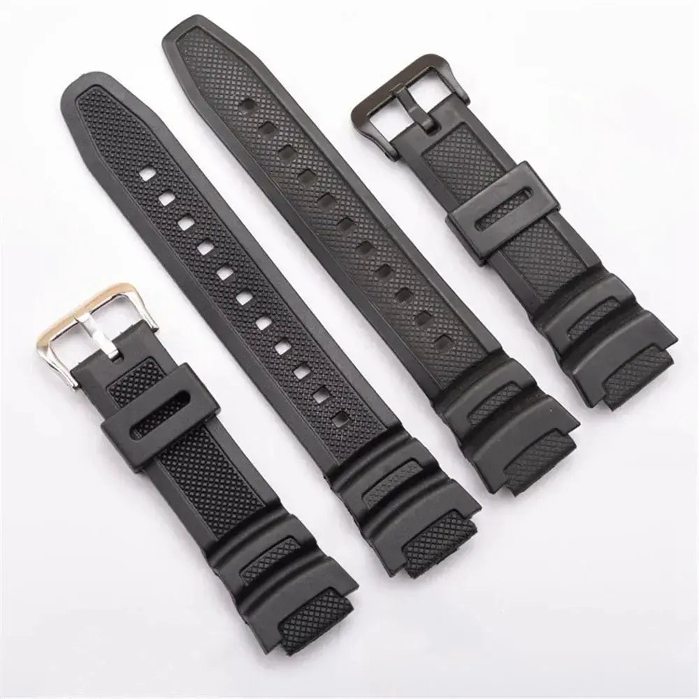 18mm Rubber Silicone Strap G-SHOCK AQ-S810W, AE-1000W, SGW-400H/300H/500H, W-735H, W-216H, MRW-200H STRAPS