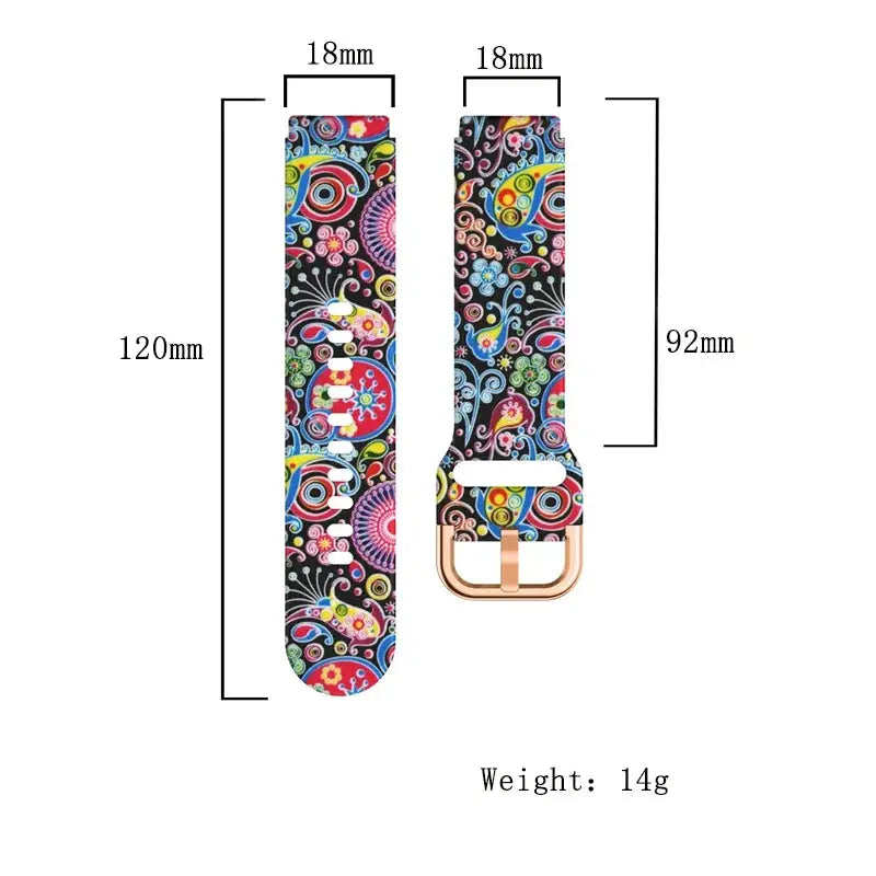 18mm Silicone Bands for Huawei Watch GT4 41mm – Stylish & Sporty Accessories for Women - STRAPS