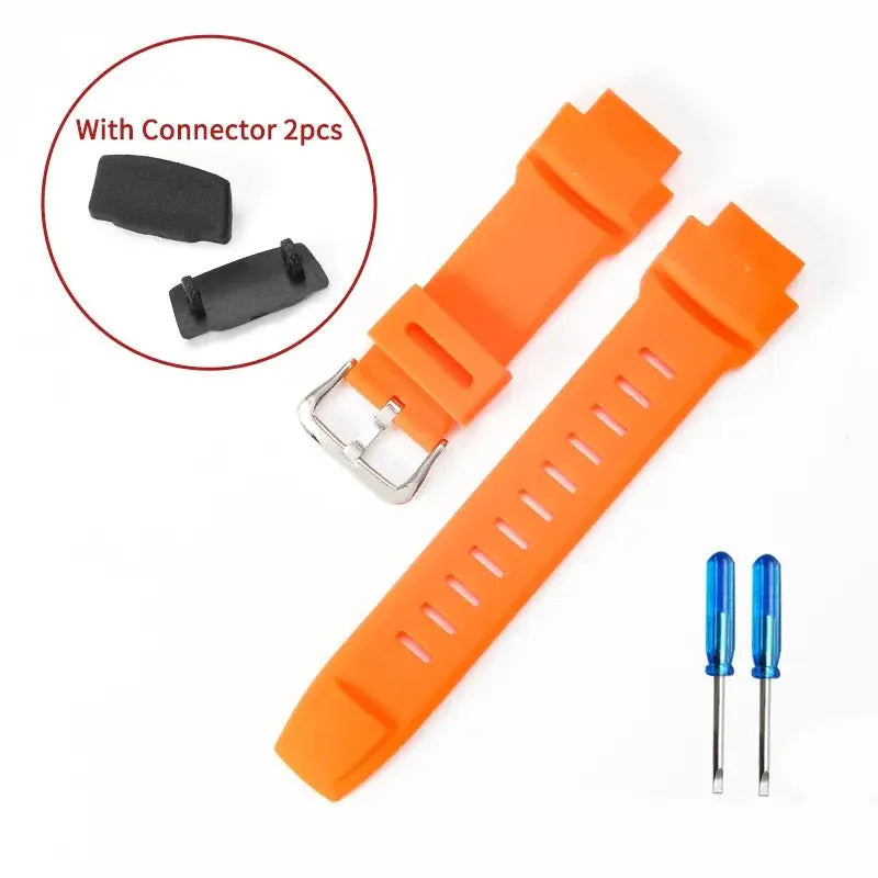 18mm Silicone Watch Strap for Casio Protrek PRG/PRW Series PRG-500 PRG-510 PRG-550 PRG-280 PRG-250 - STRAPS