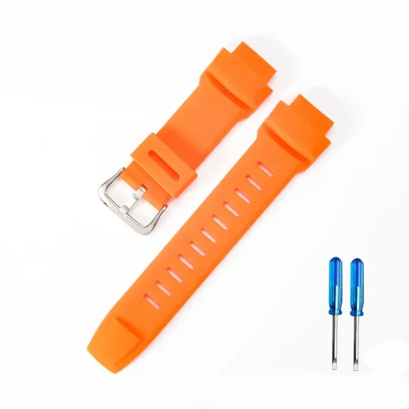 18mm Silicone Watch Strap for Casio Protrek PRG/PRW Series PRG-500 PRG-510 PRG-550 PRG-280 PRG-250 - STRAPS