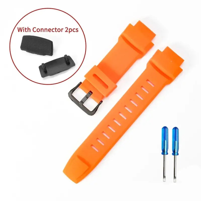 18mm Silicone Watch Strap for Casio Protrek PRG/PRW Series PRG-500 PRG-510 PRG-550 PRG-280 PRG-250 - STRAPS