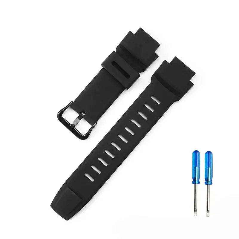 18mm Silicone Watch Strap for Casio Protrek PRG/PRW Series PRG-500 PRG-510 PRG-550 PRG-280 PRG-250 - STRAPS