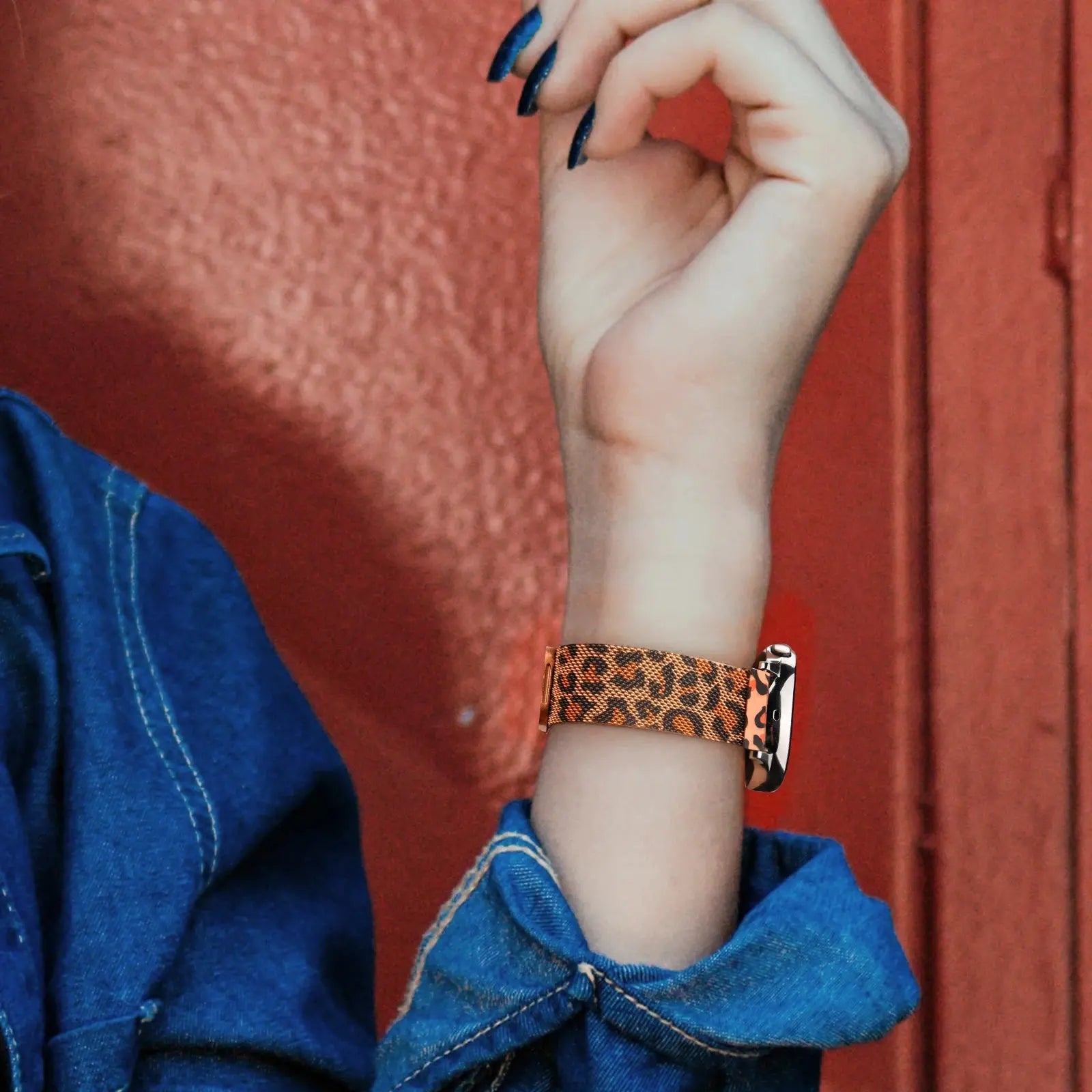 18mm Women's Milanese Metal Strap for Fossil Gen 6, Gen 5E, Garmin Vivoactive 4S - STRAPS