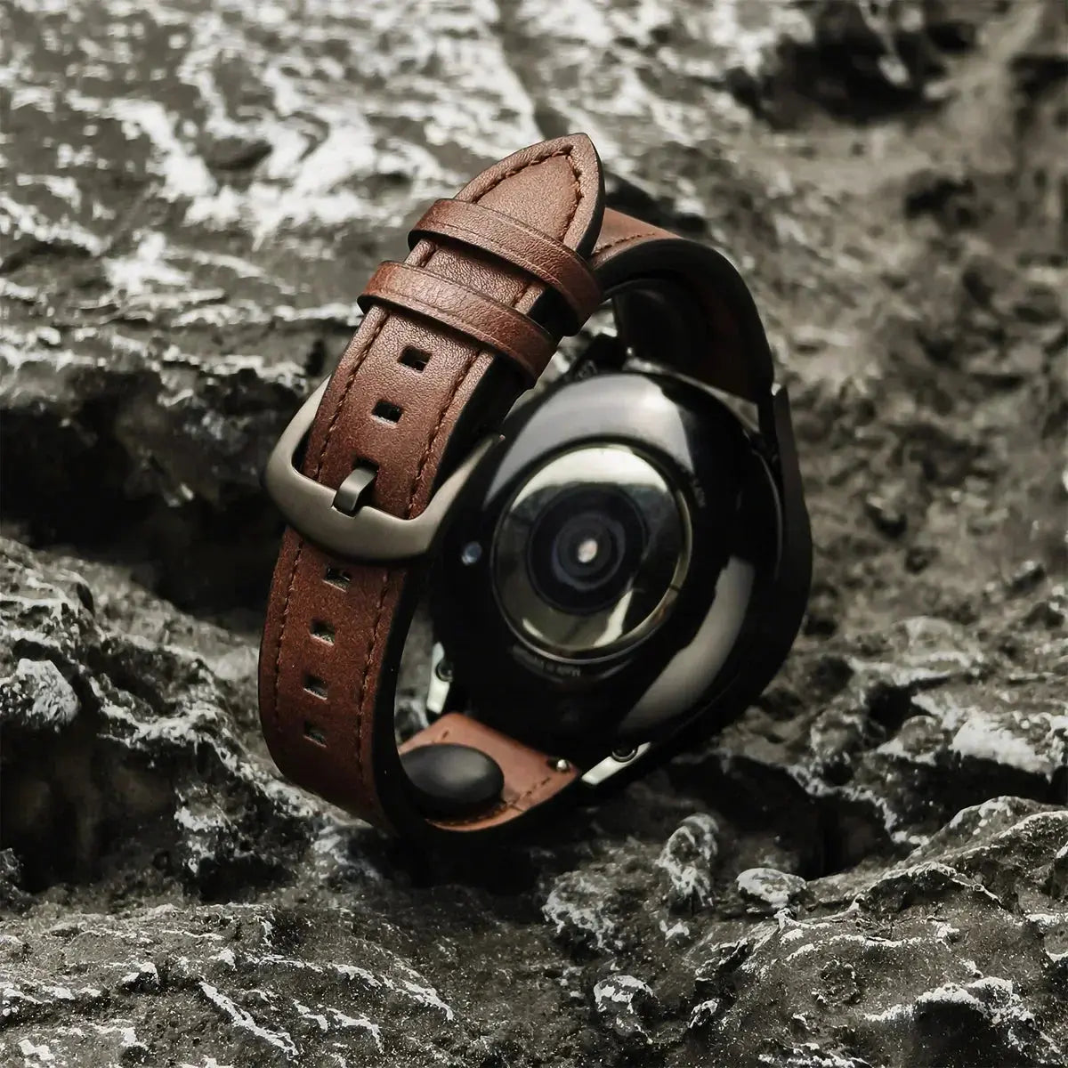 20/22mm Leather Strap for Samsung Galaxy Watch/Redmi Watch - Vintage Bracelet - STRAPS