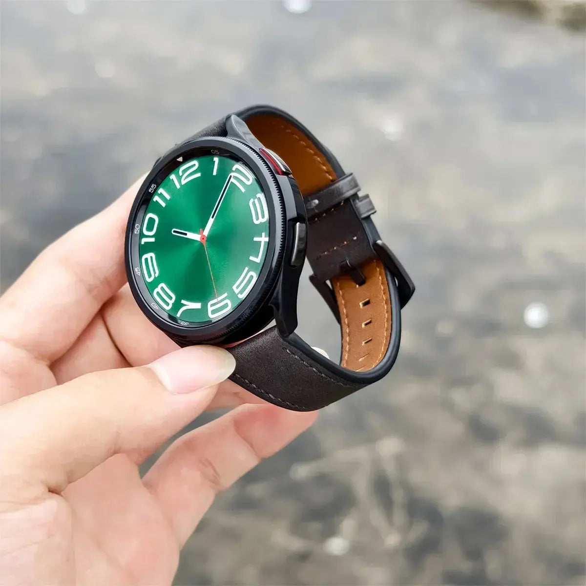 20/22mm Leather Strap for Samsung Galaxy Watch/Redmi Watch - Vintage Bracelet - STRAPS