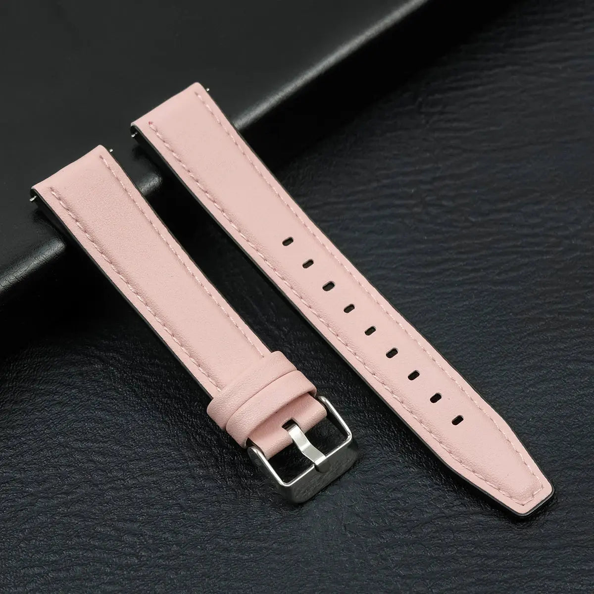 20/22mm Leather Strap for Samsung Galaxy Watch/Redmi Watch - Vintage Bracelet - STRAPS