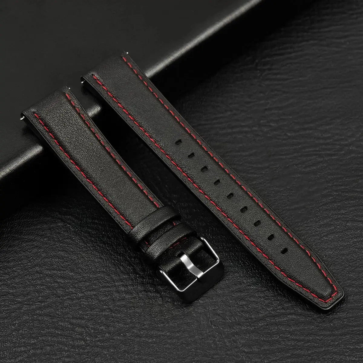 20/22mm Leather Strap for Samsung Galaxy Watch/Redmi Watch - Vintage Bracelet - STRAPS