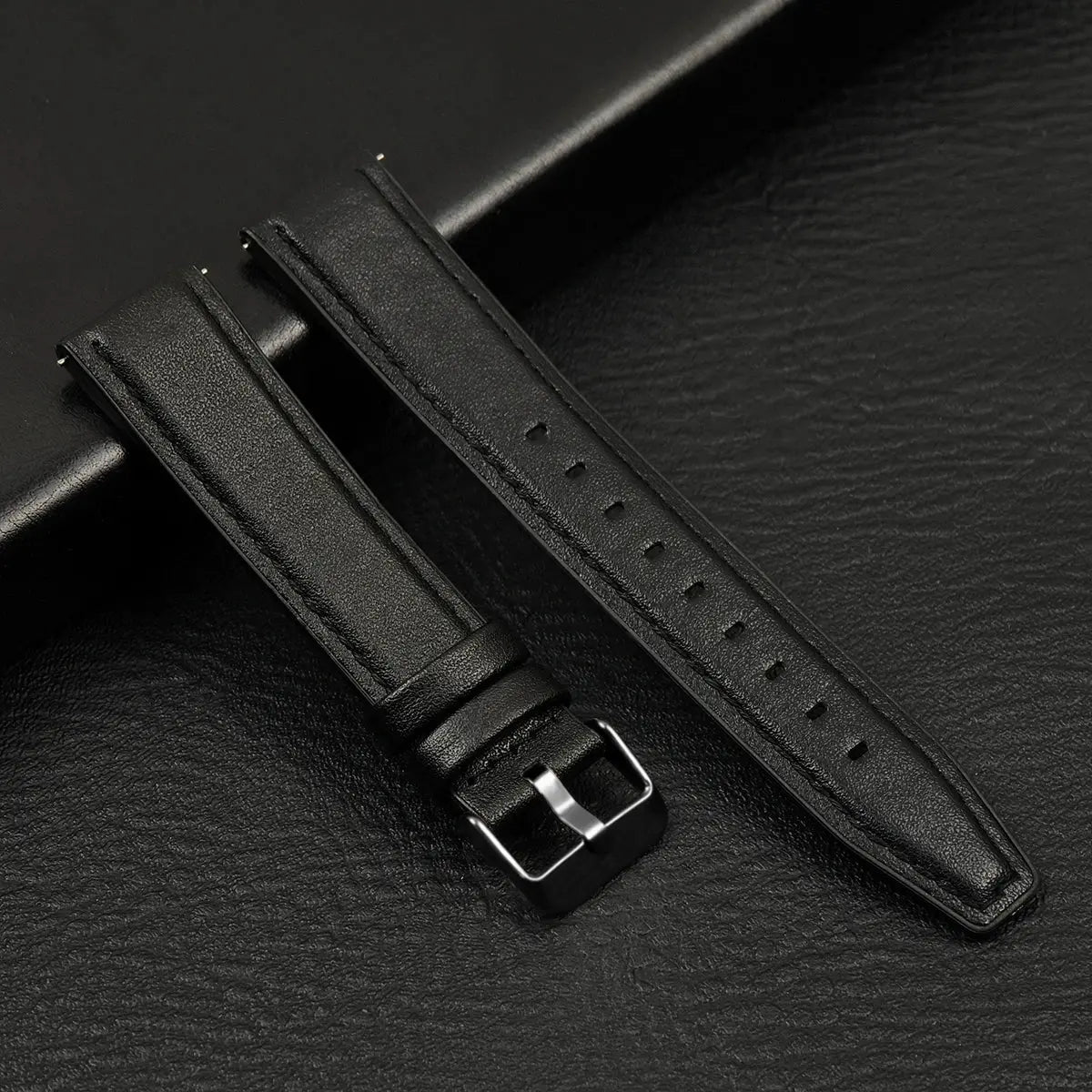 20/22mm Leather Strap for Samsung Galaxy Watch/Redmi Watch - Vintage Bracelet - STRAPS