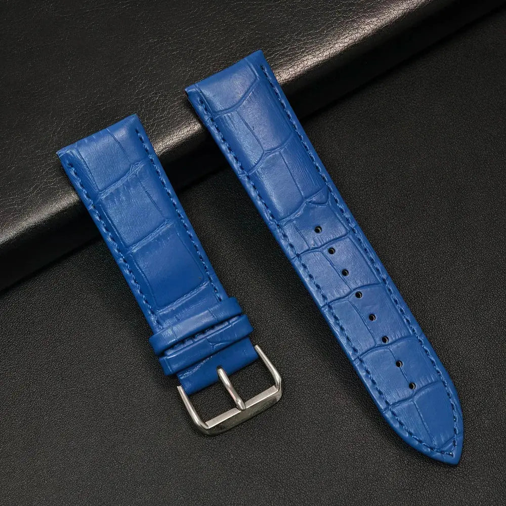 20/22mm Leather Strap for Samsung Galaxy Watch/Redmi Watch - Vintage Bracelet - STRAPS