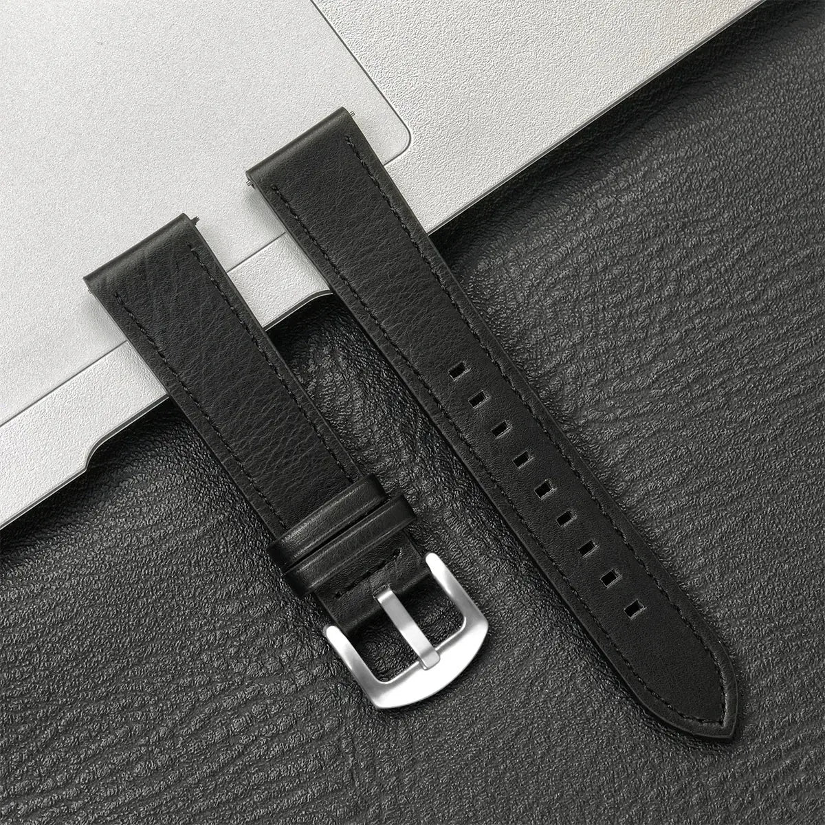 20/22mm Leather Strap for Samsung Galaxy Watch/Redmi Watch - Vintage Bracelet - STRAPS