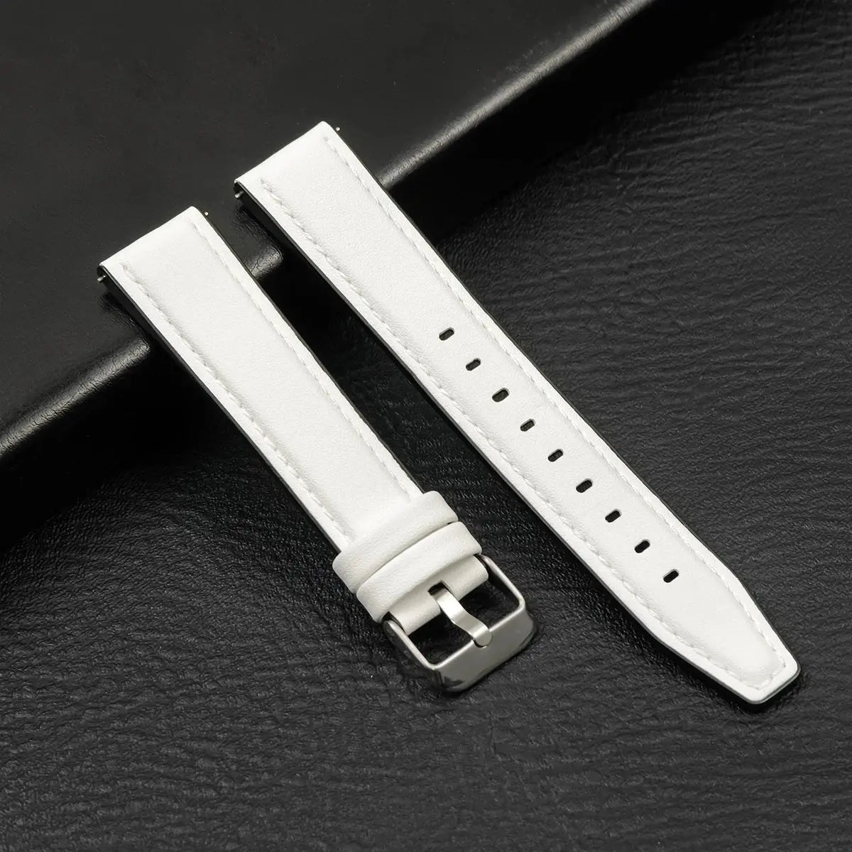 20/22mm Leather Strap for Samsung Galaxy Watch/Redmi Watch - Vintage Bracelet - STRAPS