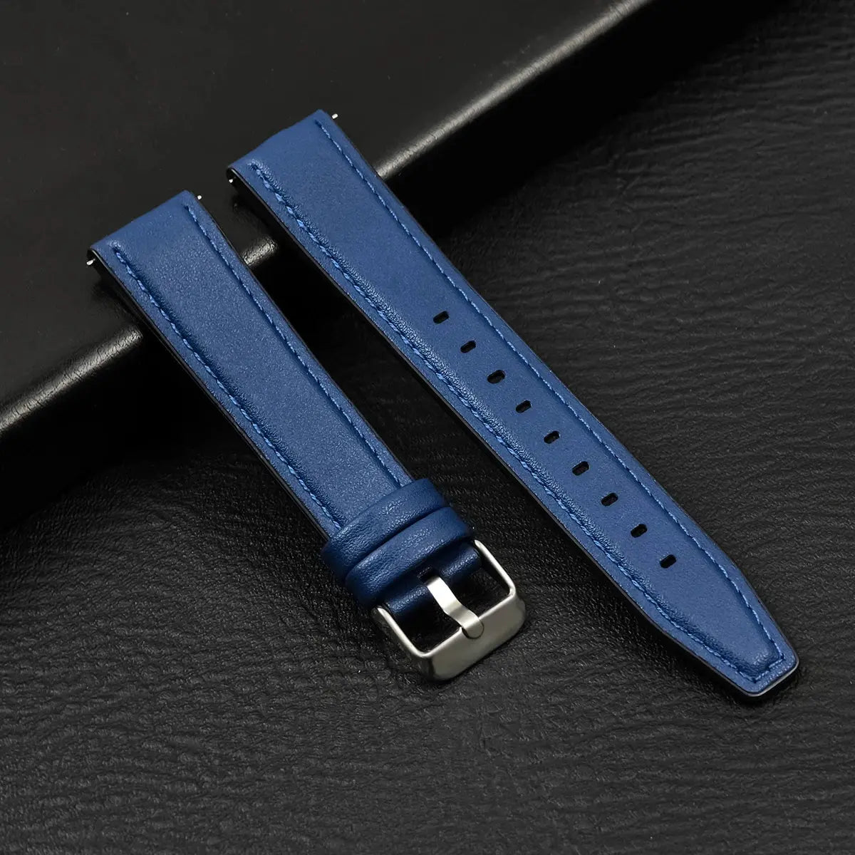 20/22mm Leather Strap for Samsung Galaxy Watch/Redmi Watch - Vintage Bracelet - STRAPS