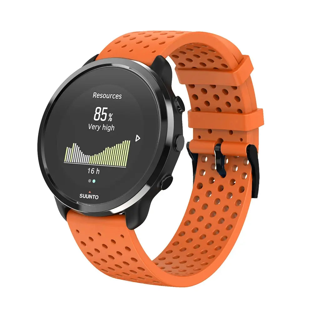 20mm Breathable Silicone Strap for SUUNTO 3 Fitness & Huawei GT 2/3 – Sport Replacement Band - STRAPS