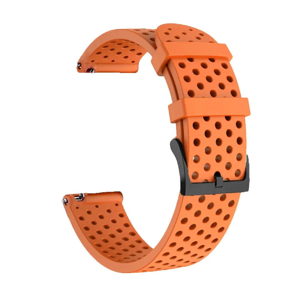 20mm Breathable Silicone Strap for SUUNTO 3 Fitness & Huawei GT 2/3 – Sport Replacement Band - STRAPS