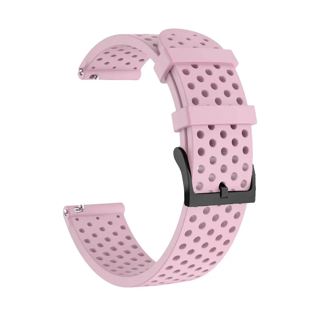 20mm Breathable Silicone Strap for SUUNTO 3 Fitness & Huawei GT 2/3 – Sport Replacement Band - STRAPS