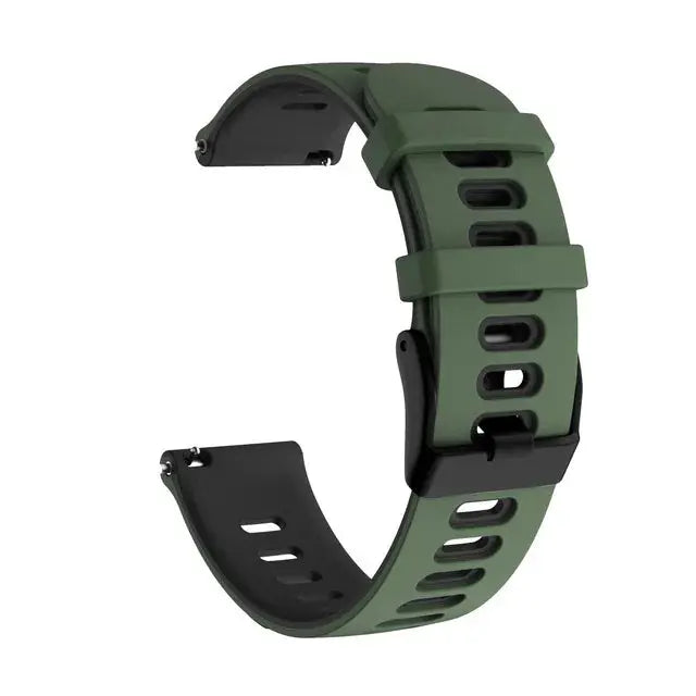 20mm Breathable Silicone Strap for SUUNTO 3 Fitness & Huawei GT 2/3 – Sport Replacement Band - STRAPS