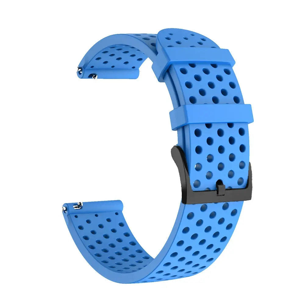 20mm Breathable Silicone Strap for SUUNTO 3 Fitness & Huawei GT 2/3 – Sport Replacement Band - STRAPS