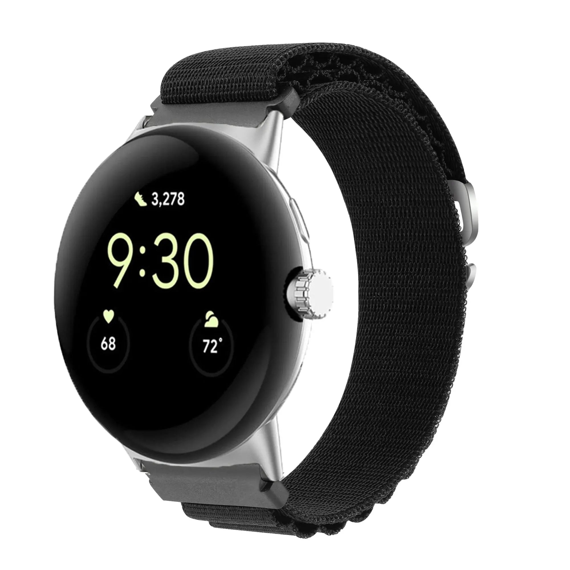 20mm Nylon Band for Google Pixel Watch 1/2 – Durable Weave Bracelet Sport Strap STRAPS