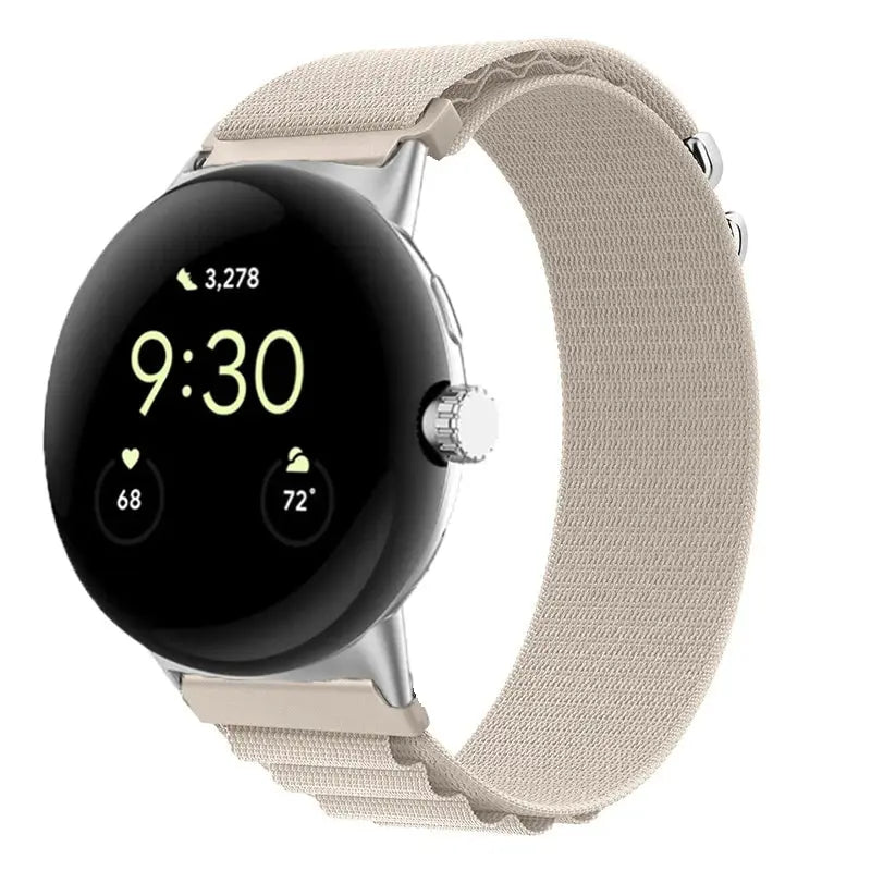 20mm Nylon Band for Google Pixel Watch 1/2 – Durable Weave Bracelet Sport Strap STRAPS