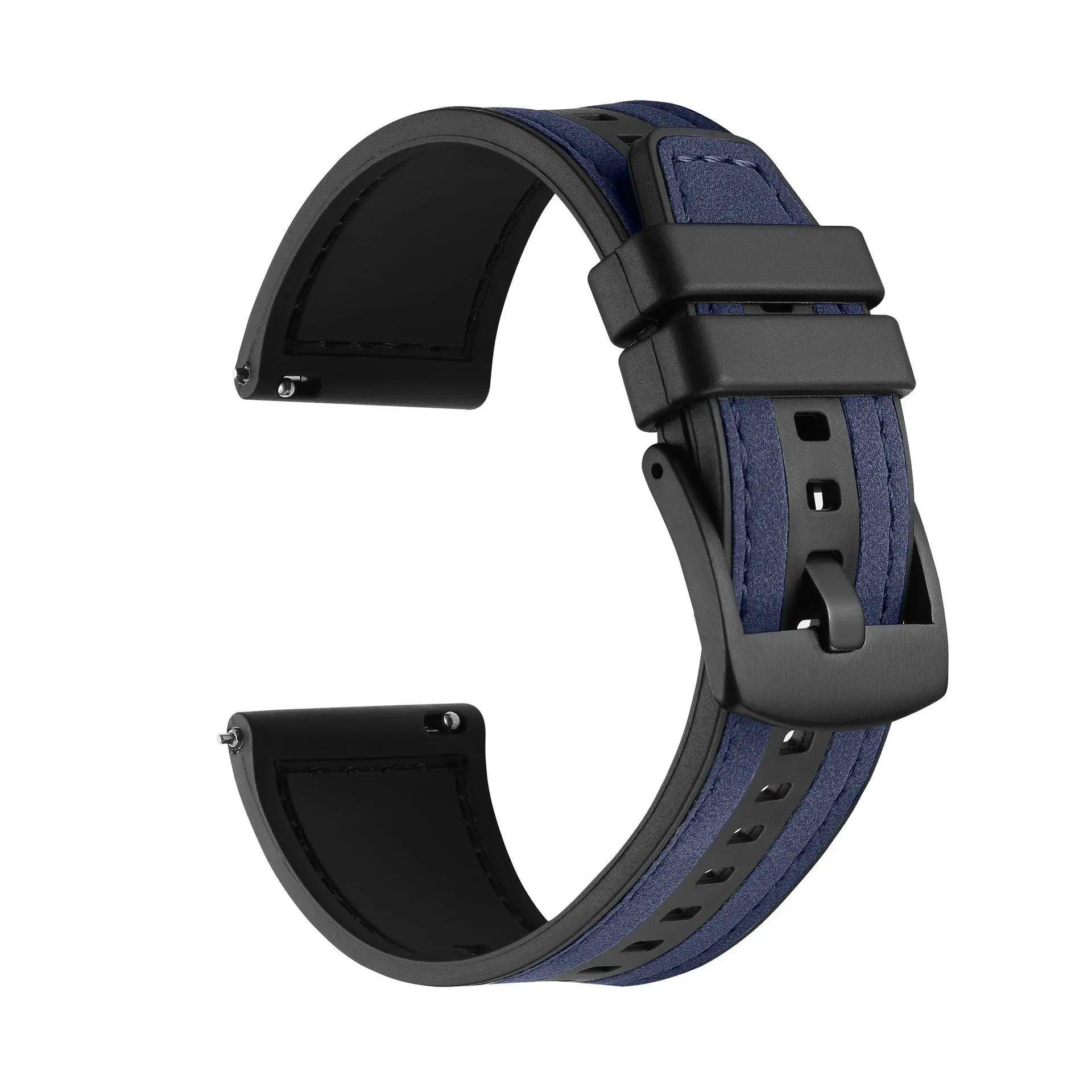 22mm Leather Silicone Strap for SUUNTO Ocean, Race S, Vertical, 9 Peak Pro, 5 Peak Replacement Band - STRAPS