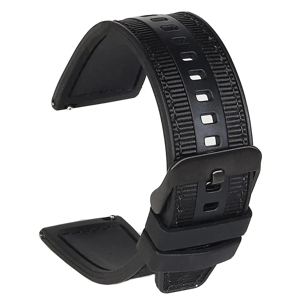 22mm Nylon Braid Strap for SUUNTO RACE, VERTICAL, 9 PEAK PRO, 5 PEAK Smartwatch Replacement Band - STRAPS