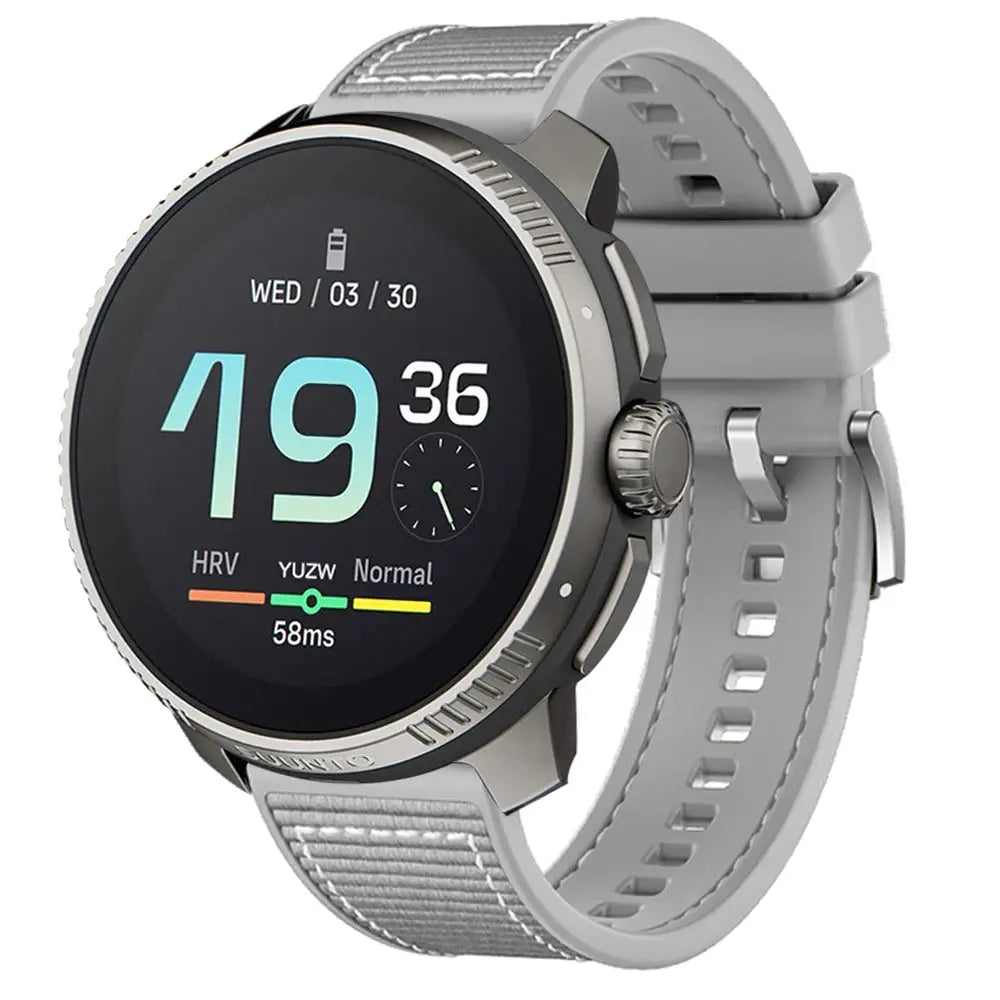 22mm Nylon Braid Strap for SUUNTO RACE, VERTICAL, 9 PEAK PRO, 5 PEAK Smartwatch Replacement Band - STRAPS