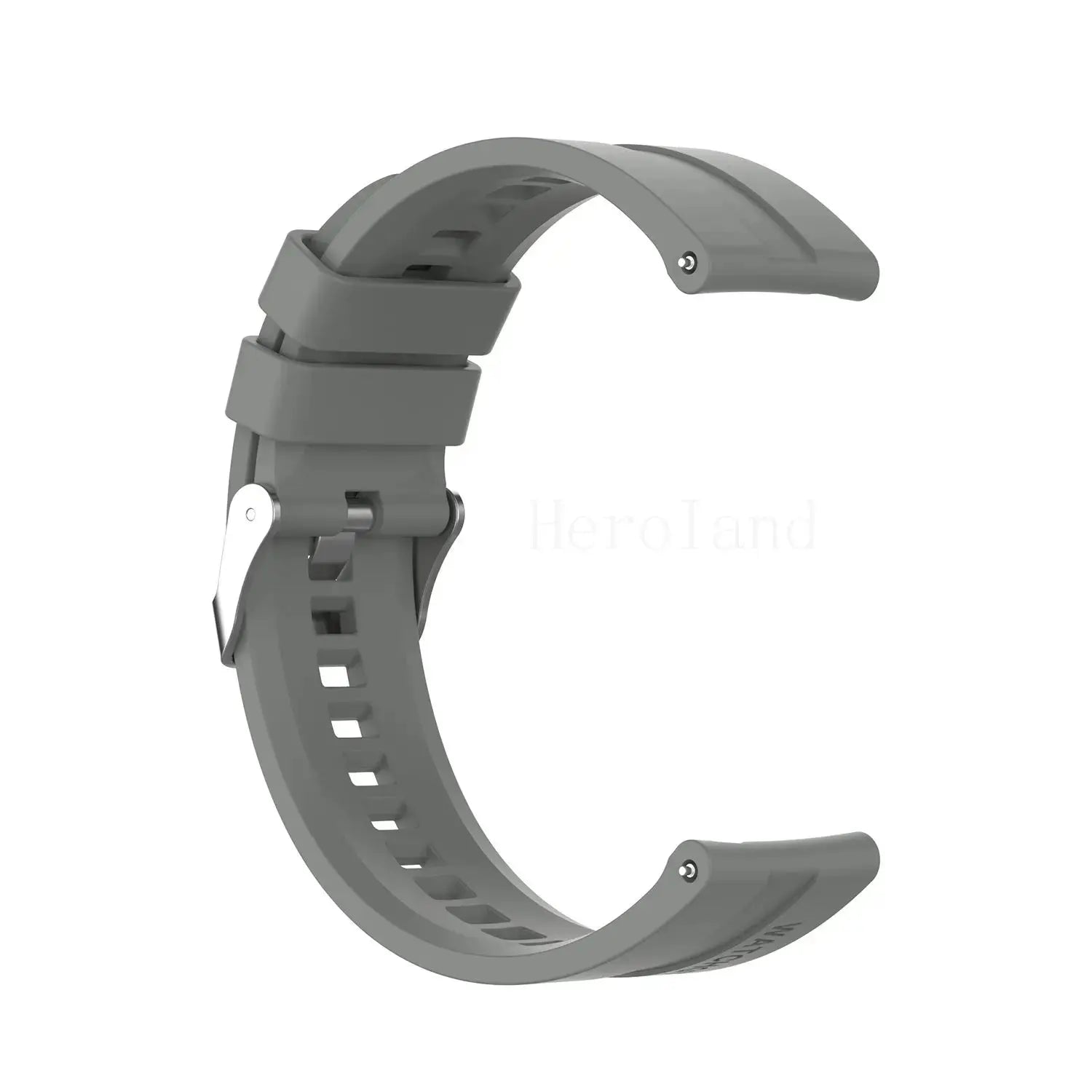 22mm Silicone WatchBand Strap for Huawei Watch GT 1 GT 2 46mm, Polar Grit X / Vantage M - Replacement Wristband - STRAPS