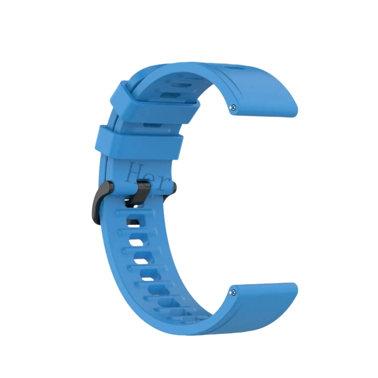 22mm Silicone WatchBand Strap for Huawei Watch GT 1 GT 2 46mm, Polar Grit X / Vantage M - Replacement Wristband - STRAPS