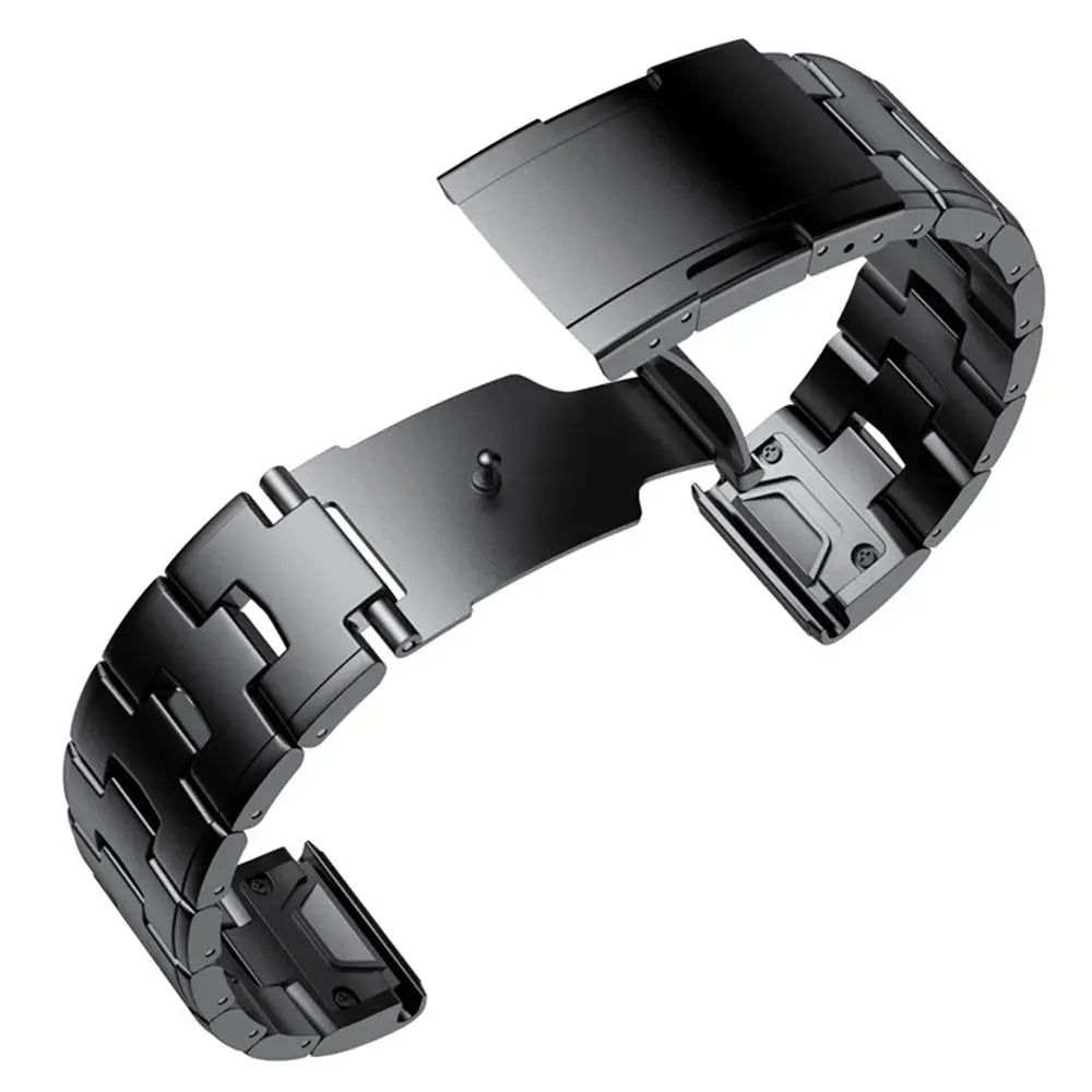 22mm & 26mm QuickFit Titanium Metal Band for Garmin Fenix 7X, 7, 6X Pro, 5X Plus, Instinct, Epix GALAONE