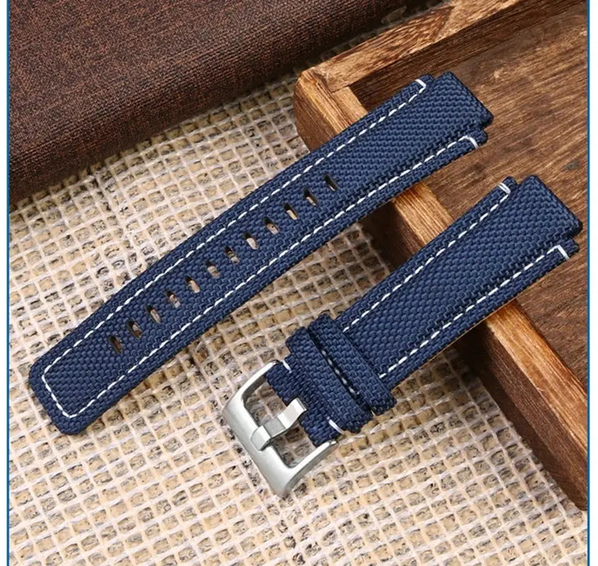 24*16MM Canvas Watch Strap for Timex Tidal Compass - High-Quality Nylon Watchband - STRAPS