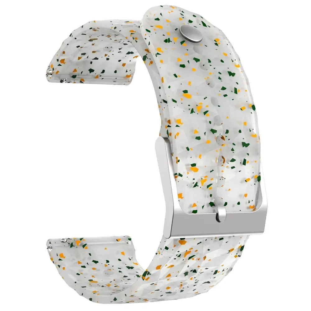 24mm Breathable Silicone Sports Strap for Suunto 7/9/D5/Spartan Wrist HR Baro - STRAPS