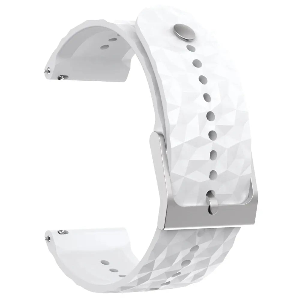 24mm Breathable Silicone Sports Strap for Suunto 7/9/D5/Spartan Wrist HR Baro - STRAPS