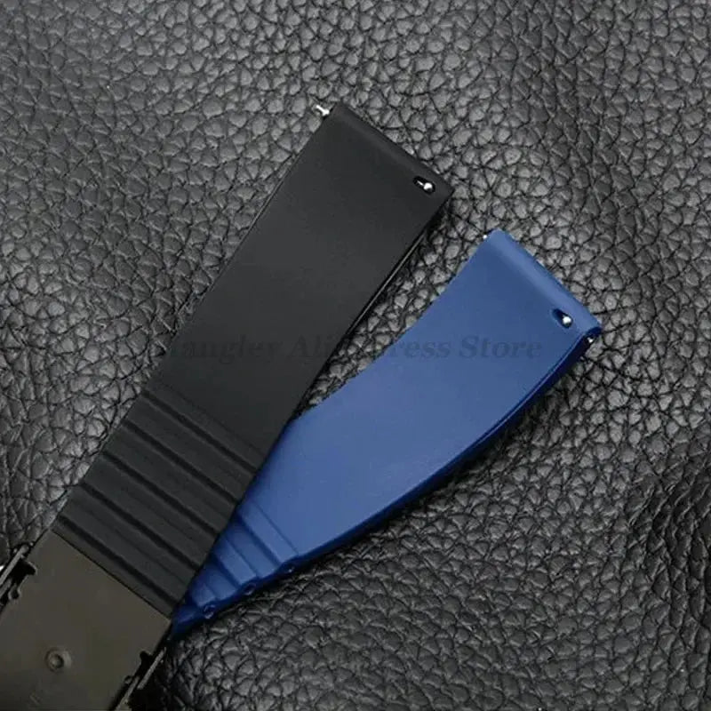 8mm 20mm 22mm 24mm Quick Release Silicone Watchband for Huawei, Fossil, Seiko & More STRAPS