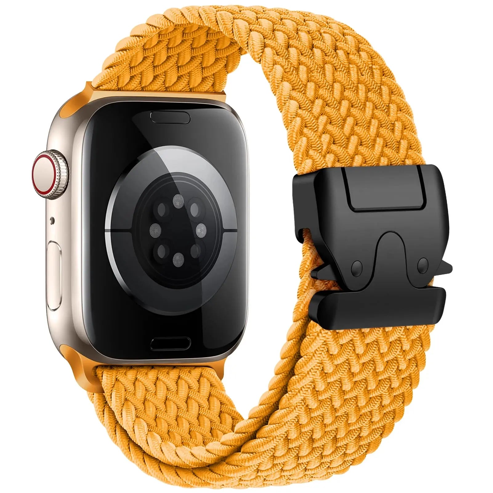 Braided Nylon Strap for Apple Watch – Series 10, SE, 9, 8, 7, Ultra, 6, 5, 4, 3, 2, 1 (38mm to 49mm) STRAPS