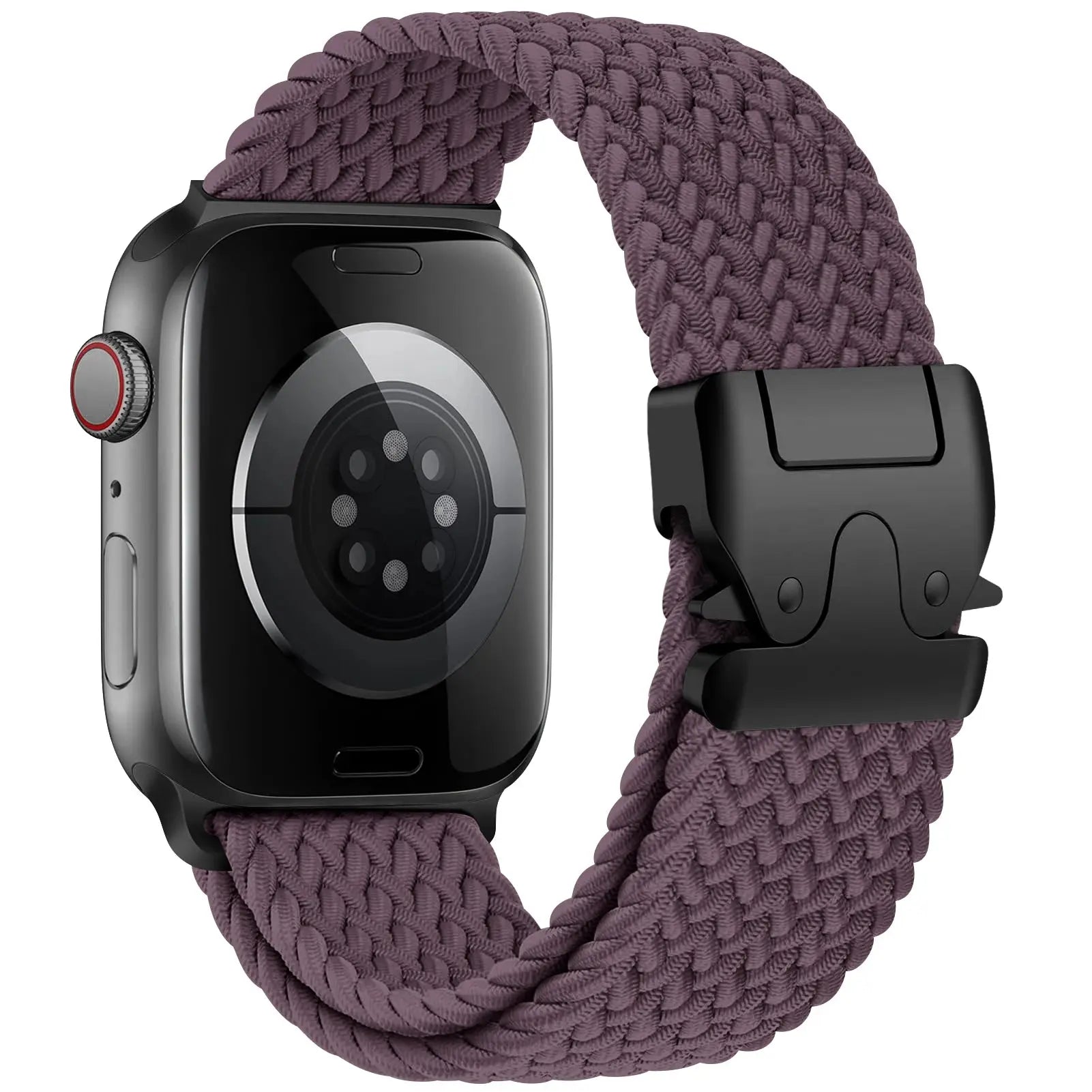 Braided Nylon Strap for Apple Watch – Series 10, SE, 9, 8, 7, Ultra, 6, 5, 4, 3, 2, 1 (38mm to 49mm) STRAPS