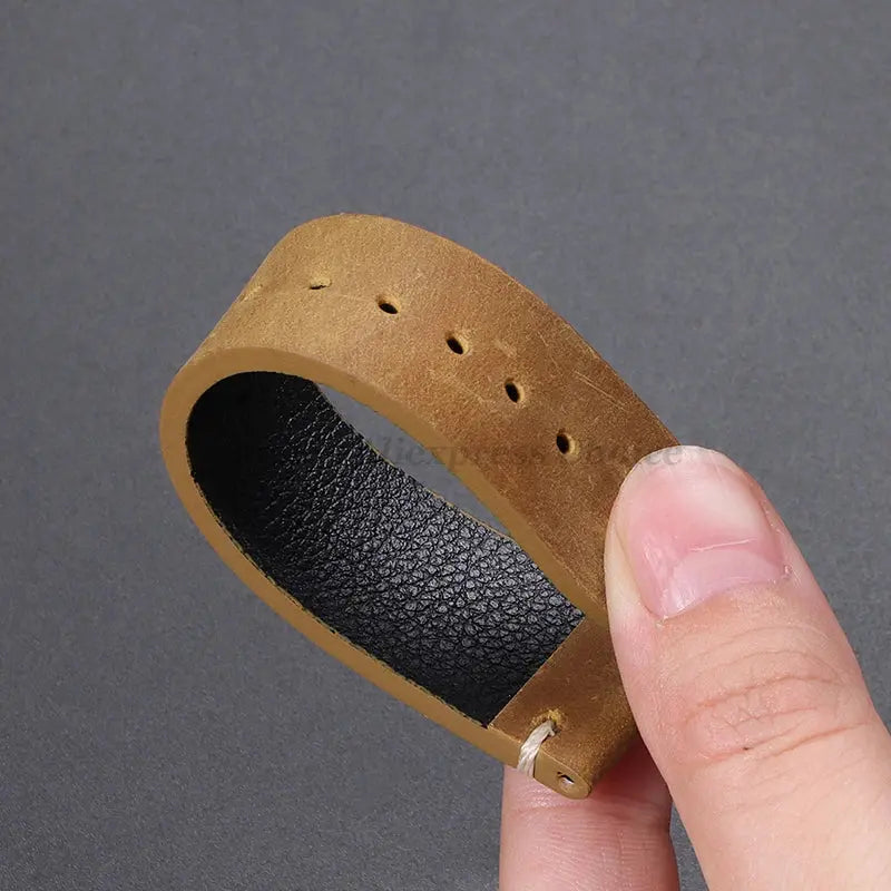 Calfskin Leather Watch Band - 18-24mm - Omega, Seiko, Rolex, Casio - Dark Brown - STRAPS