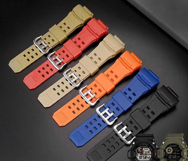 Camouflage Rubber TPU Band for Casio G-SHOCK RANGEMAN GW-9400/9300 - STRAPS