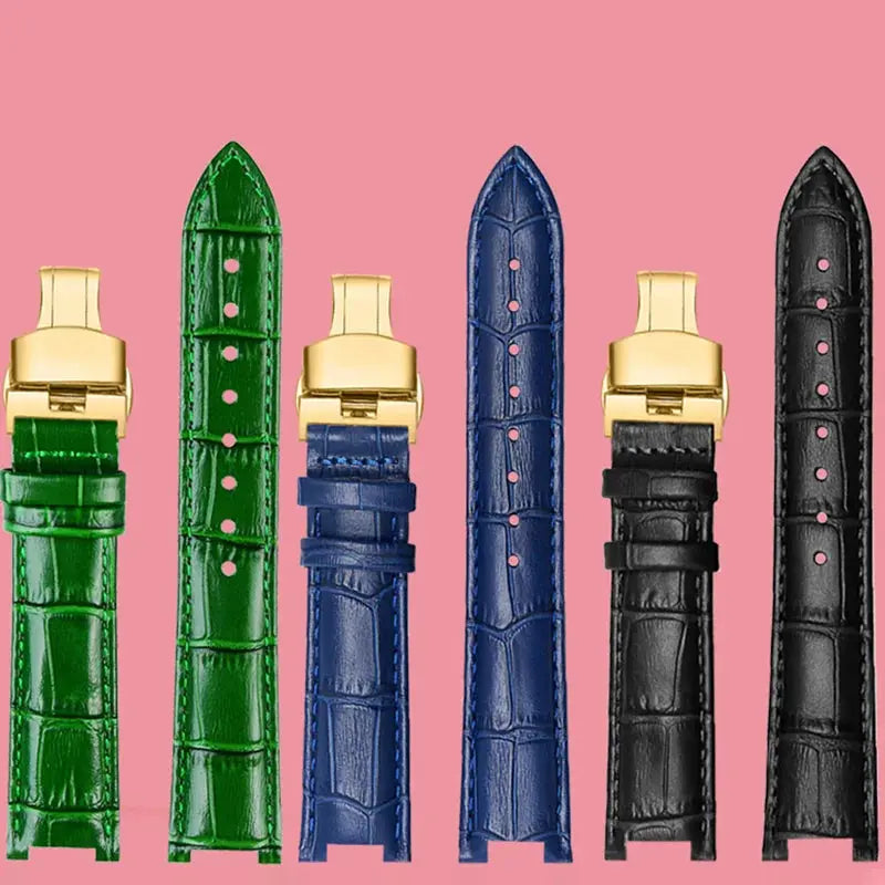 Cowhide Wristband Watch Strap for Tissot, Tianwang, Folli Follie, Michael Kors – Men & Women - STRAPS