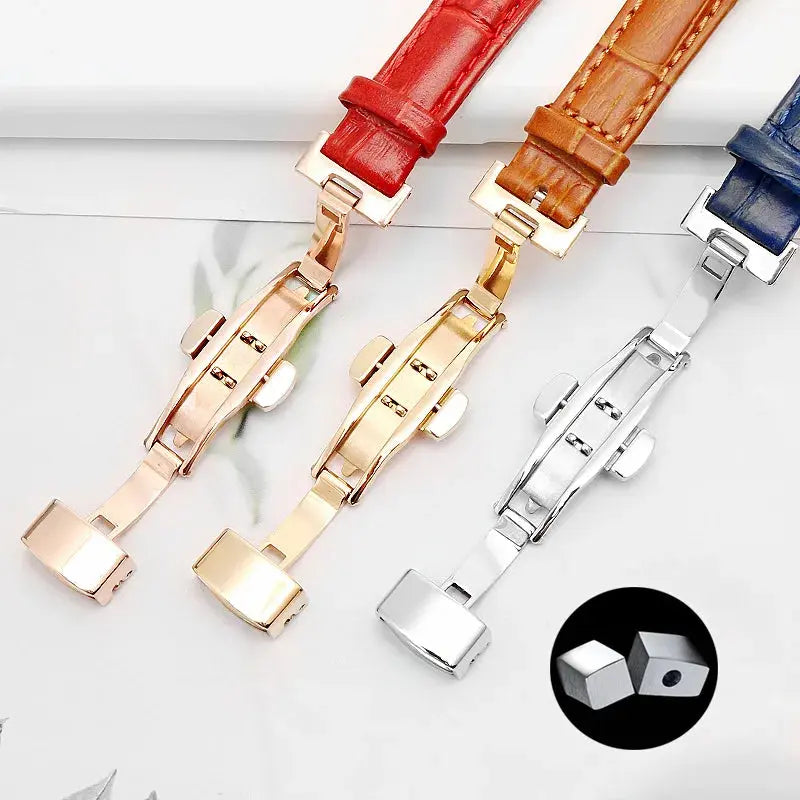Cowhide Wristband Watch Strap for Tissot, Tianwang, Folli Follie, Michael Kors – Men & Women - STRAPS