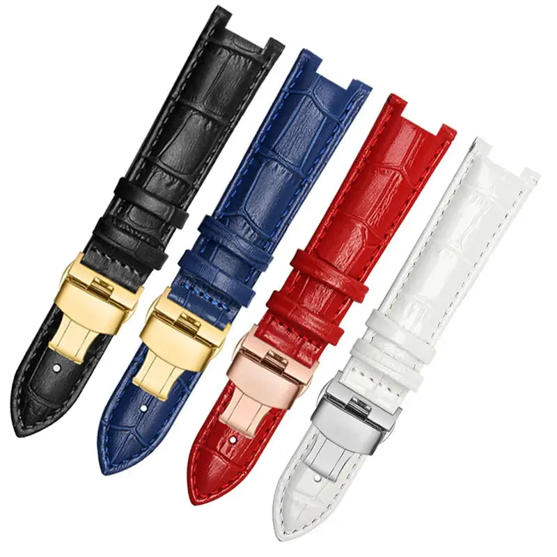 Cowhide Wristband Watch Strap for Tissot, Tianwang, Folli Follie, Michael Kors – Men & Women - STRAPS