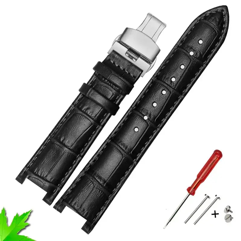Cowhide Wristband Watch Strap for Tissot, Tianwang, Folli Follie, Michael Kors – Men & Women - STRAPS